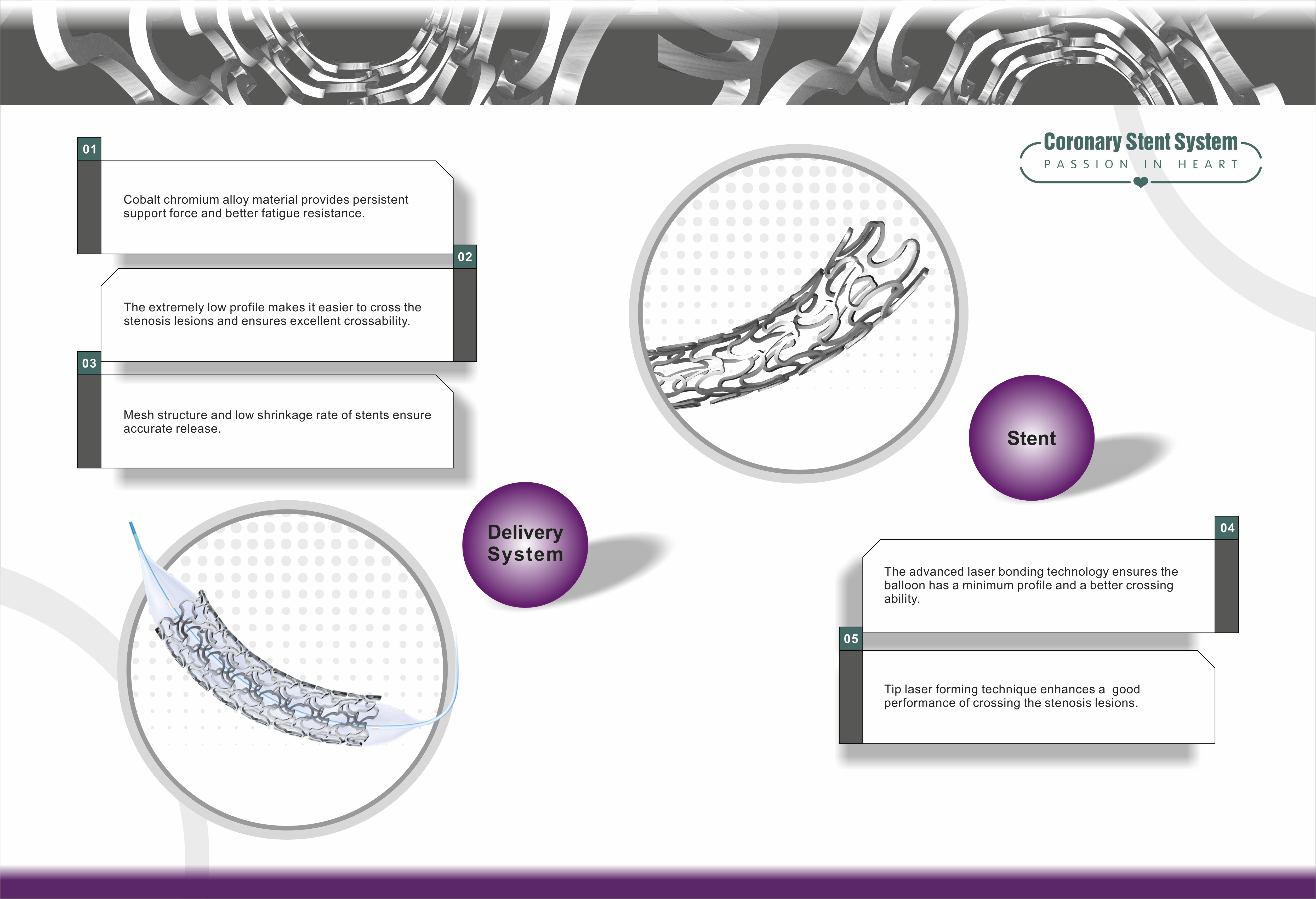 Mettre à jour le système de stent coronarien de revêtement de médicament personnalisé biodégradable